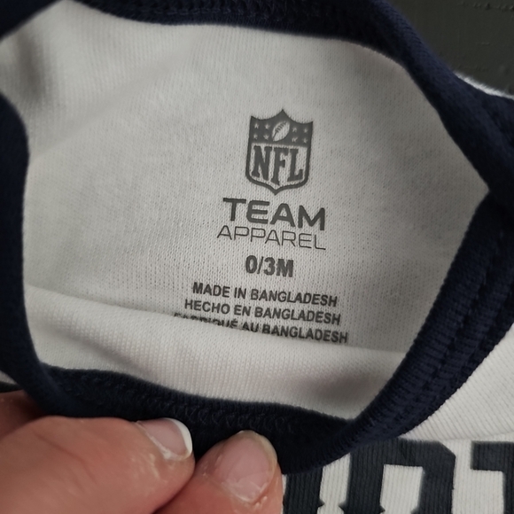NFL New England Patriots Infant/Baby Boys’ 3-Piece Bodysuits New With Tags 0-3M - Picture 6 of 6